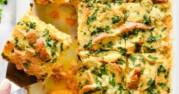 Ham and Cheese Breakfast Casserole