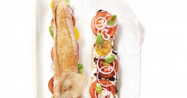 Summer sandwich for sharing