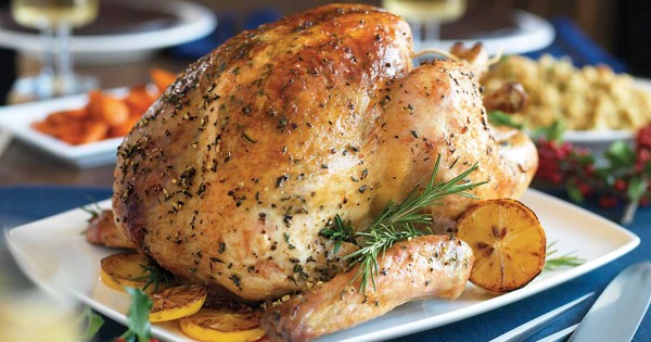 Roast turkey cordon bleu