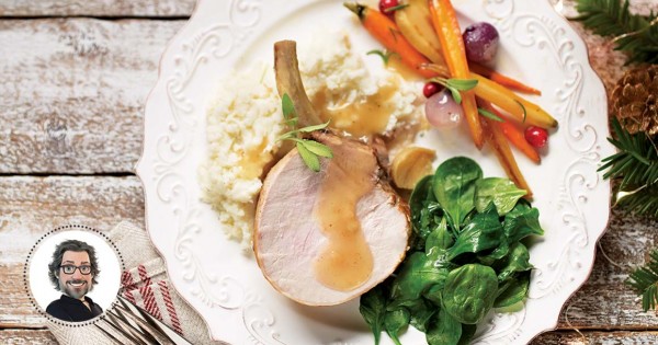 Sage and lemon rack of pork from Christian Bégin