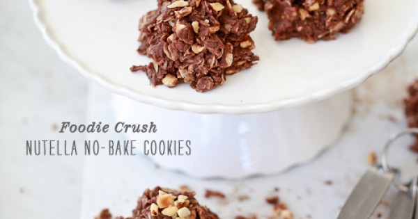 Nutella No-Bake Cookies