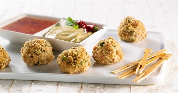 Crab and Shrimp Appetizer Balls