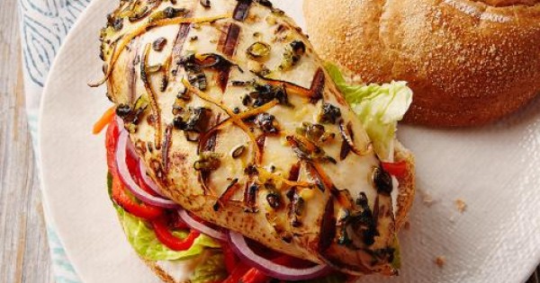 A Taste of Summer Chicken Sandwich