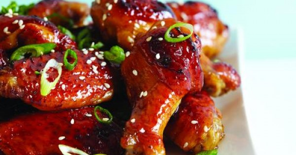 Balsamic Honey Chicken Wings