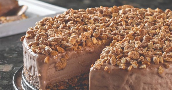 Pretzel-Crusted Chocolate Hazelnut Ice Cream Pie