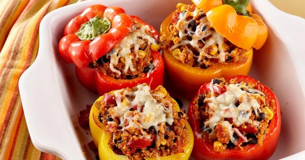 Stuffed Quinoa peppers