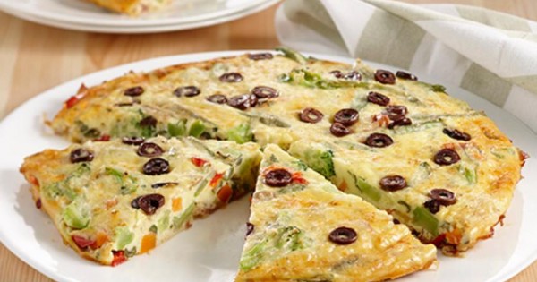 Vegetable & Prosciutto Frittata
