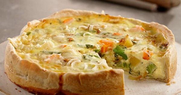 Vegetable Quiche