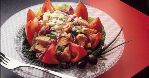 Fanciful Salmon Salad