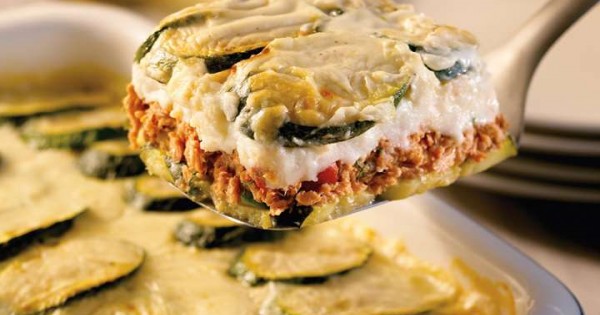 Salmon Zucchini Moussaka