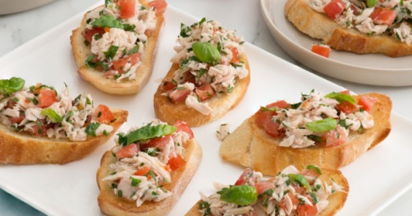 Tuna Bruschetta