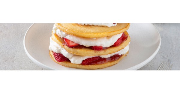 Strawberry Shortcake Pancakes