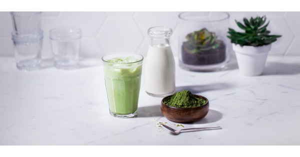 Iced Matcha Green Tea Latte