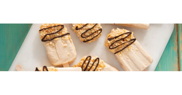 Creamy Peanut Butter Popsicles