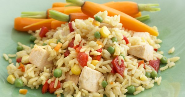 Garden Vegetable Chicken & Rice