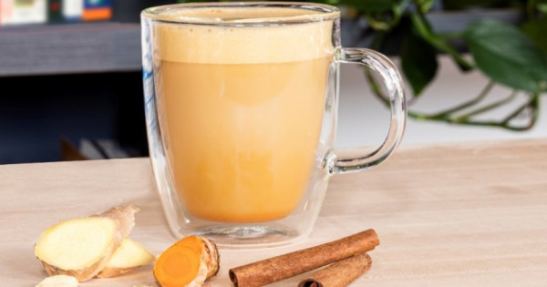 Amber Spice Oatmilk Latte