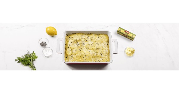 Lemon Herb Scalloped Potatoes