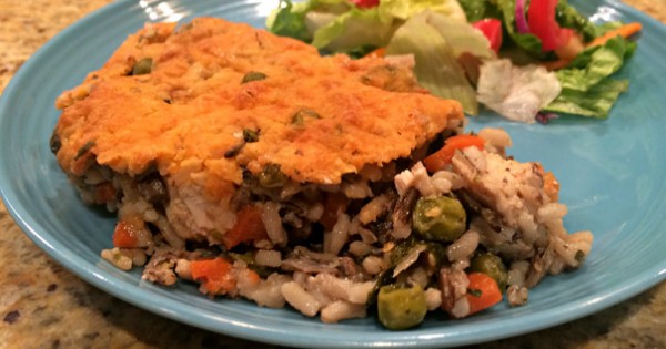 Super Veggie Chicken & Wild Rice Casserole