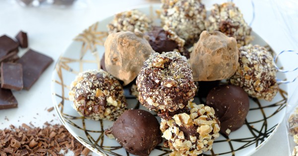 Maple Nut Truffles