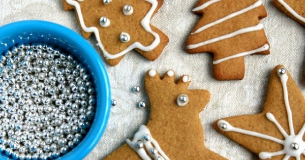 Whole Wheat Gingerbread Cut Out Cookies