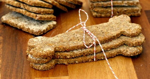 Homemade Cornmeal Molasses Dog Treats