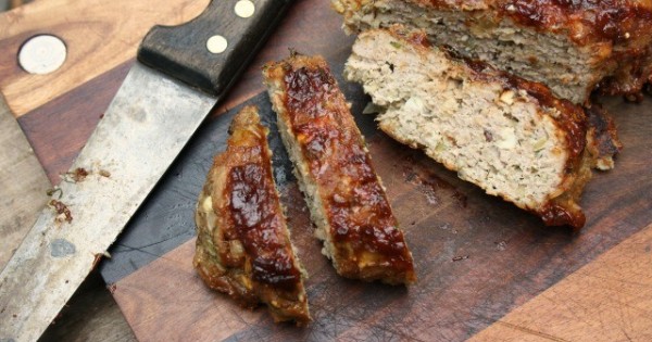 Spiced Apple Barbecue Sauce & Turkey Meatloaf