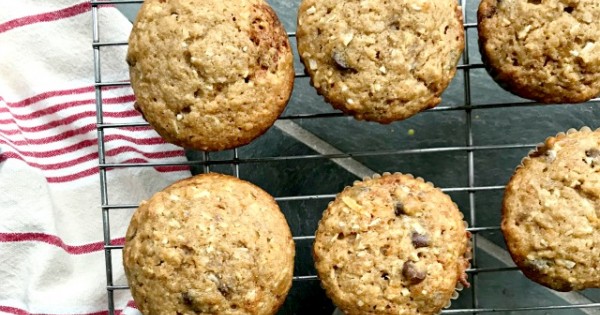 Chocolate Chip Banana Muffins Have Joy in Every Bite