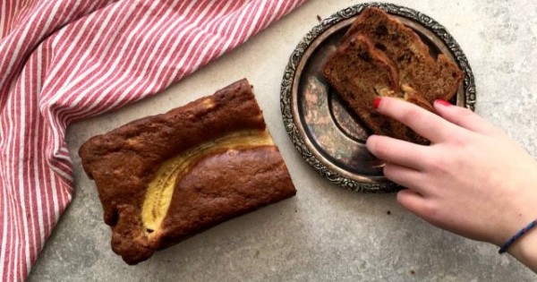 Whole Wheat Chocolate Chip Banana Bread