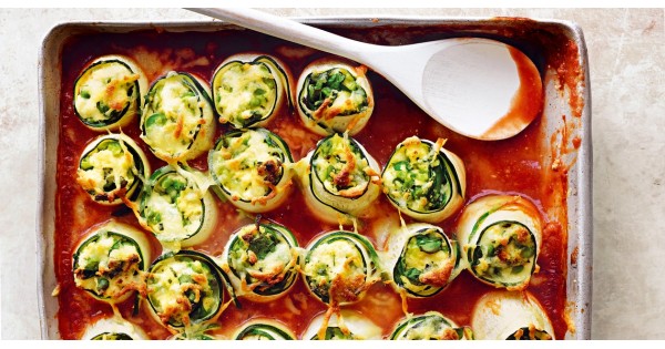 Ricotta and Zucchini Cannelloni