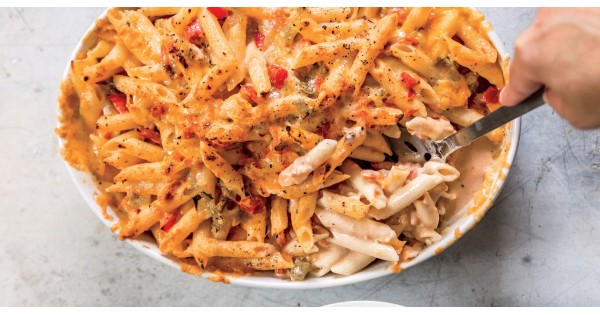 Baked Penne with Green Chiles