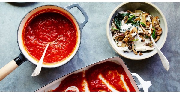 Creamy Vegan Mushroom Lasagna