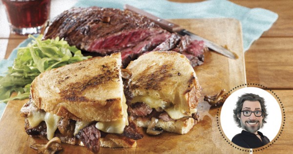 Bistro-style grilled cheese from Christian Begin