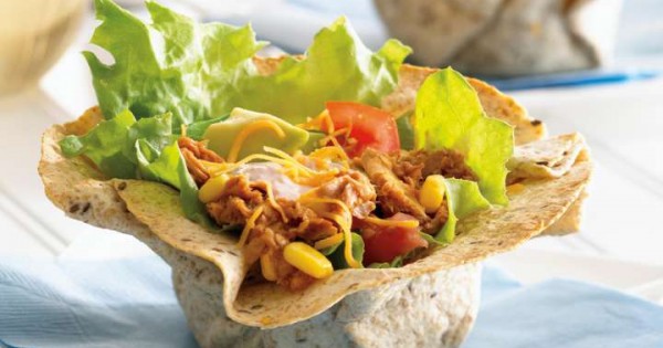 Spicy Tuna Taco Cups