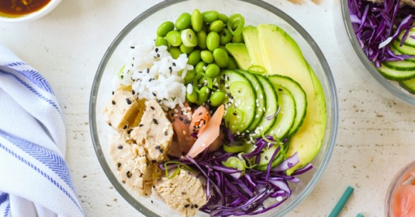Homemade Sesame-Ginger Tuna Bowl