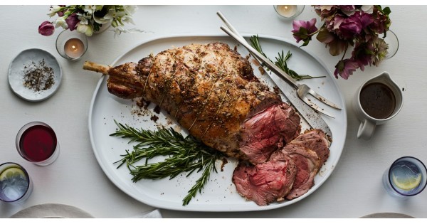 Leg of Lamb with Garlic and Rosemary
