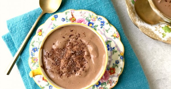 Healthy Greek Yogurt Chocolate Pudding