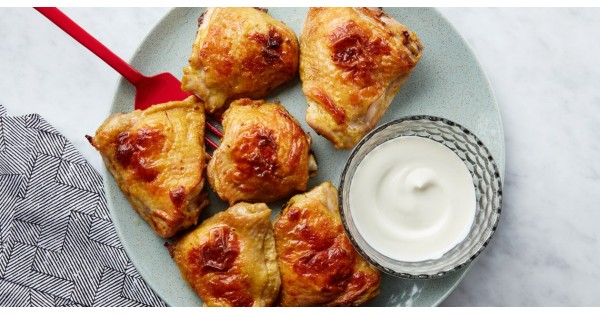 3-Ingredient Curried Chicken Thighs