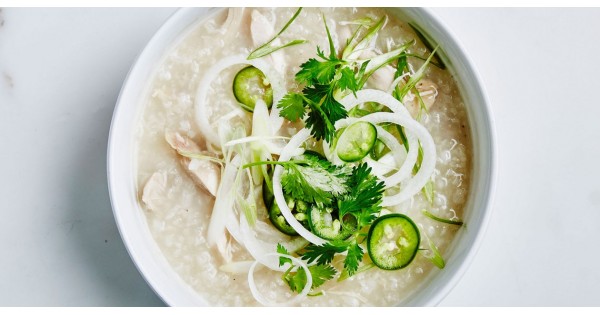 Vietnamese Chicken Soup With Rice