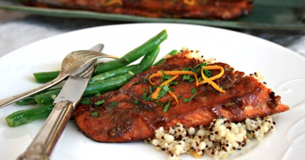 Five-spice glazed salmon recipe is dinner-party delicious, exotic and easy