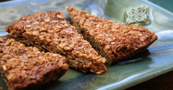 Gluten-free oatmeal flax bars – sweet snack food extraordinaire