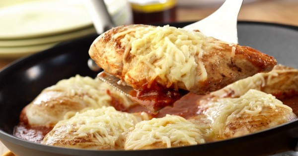 Easy Skillet Chicken Parm