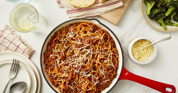 One Pot Spaghetti Bolognese
