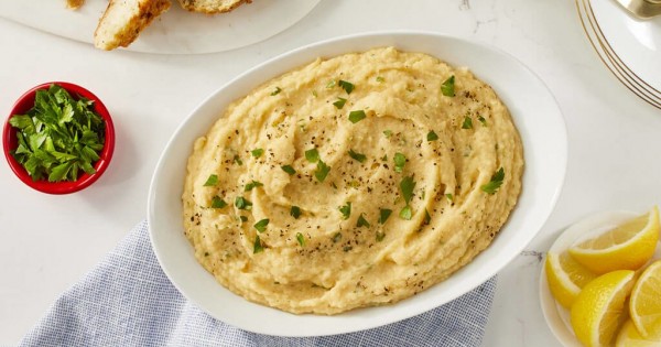 Sage and Dijon Mashed Celery Root