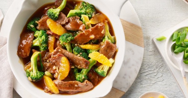 Beef and Orange Stir-fry