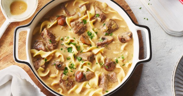 Beef Stroganoff Soup