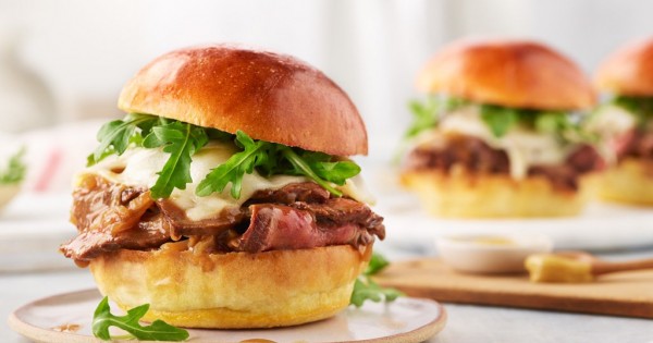 Saucy Steak Sandwiches