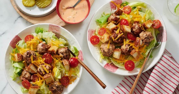 Cheeseburger Salad Supreme