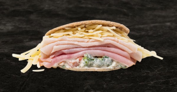 Broccoli Surprise Stuffed Pitas