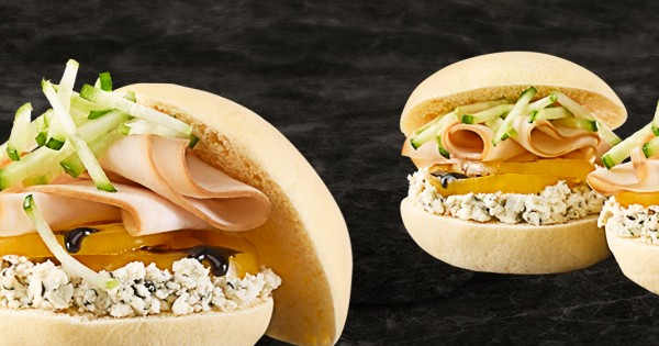 Chicken and Basil Boursin Sandwich