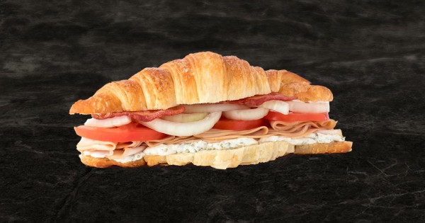 Chicken Bacon Croissants